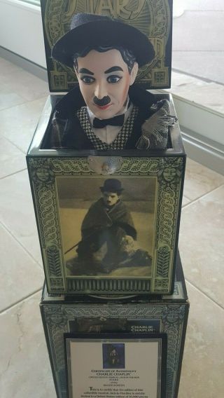 Charlie Chaplin Music Jack - In - The - Box Vintage 1989 Enesco - Very