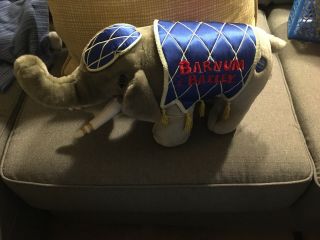 Barnum & Bailey Ringling Bros Circus Stuffed Plush Elephant 18 "