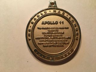 Rare Apollo 11 Medal Made With Flown Materials From Historic Apollo 11 Mission