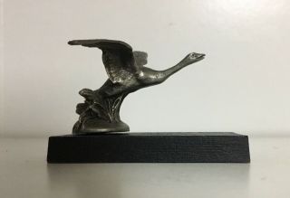 Willis Sainte Claire Paper Weight Pewter Hood Ornament