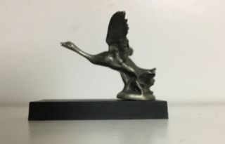 Willis Sainte Claire Paper weight pewter hood ornament 3