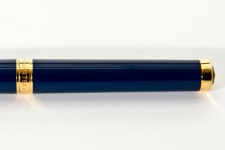 Ner Mont Blanc Noblesse Olige Mehanical Pencil,  0,  7mm Blue GT. 3