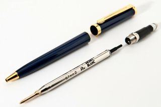 Ner Mont Blanc Noblesse Olige Mehanical Pencil,  0,  7mm Blue GT. 8