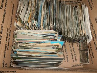 Postcard Boxlot,  Over 1000,  Cards,  A Little Bit Of Everything,  Box 3