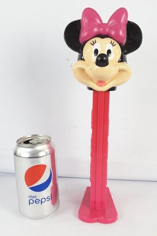 Vintage Disney Minnie Mouse Giant Pez 12 " Inch Great Collectible