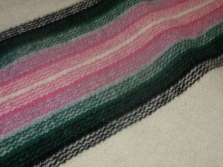 Chimayo Ortega ' s Southwest Native American Wool Blanket Rug Hand Woven 24 