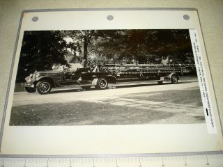 Sales Photograph 8 " X 10 " - 1930s American La France - Grand Rapids? Fd