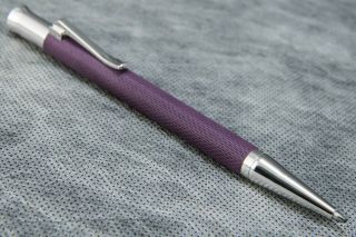 Graf Von Faber Castell Guilloche Plum Violet Ballpoint Pen