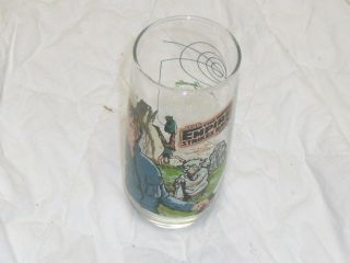 1980 LUKE SKYWA1LKER STAR WARS BURGER KING COLLECTOR SERIES DRINKING GLASS 2