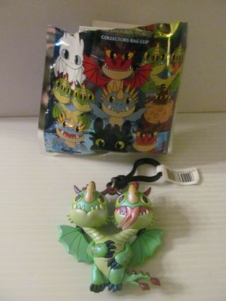 How To Train Your Dragon - 3d Figural Keychain - Monogram - Barf & Belch V2