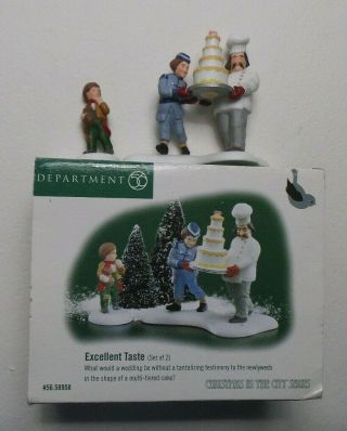 Dept 56 Taste Christmas In The City Series Department Accessories 2