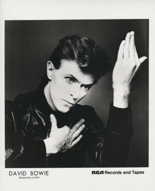1978 Vintage Press Photo David Bowie - Rca Records Photo