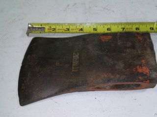 VINTAGE SINGLE BIT AXE HEAD,  MADE IN SWEDEN,  STAMPED 