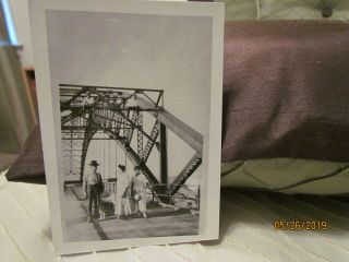 Picture Photograph Mohave County Topock Az Us Route 66 People Old Needles Bridge
