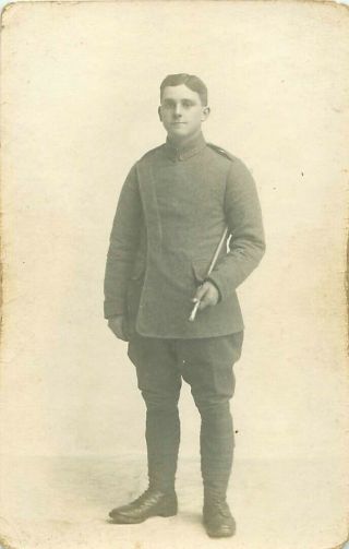 Rp Ww1 Royal Flying Corps Officer ? Pilot ? Real Photo C1914