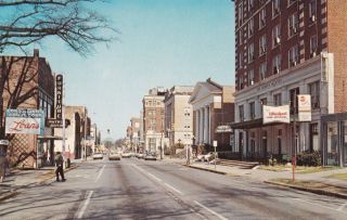 Rock Hill,  South Carolina,  50 - 60s ; Main Street