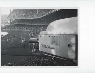 Vintage Black And White Yankee Stadium 1950 