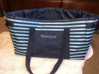 Large Partylite Consultant Tote Carrying Bag