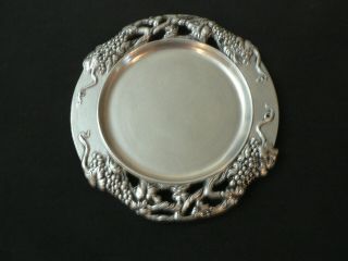 Carson Statesmetal - Vineyard Elegance - 10 1/2 " Dinner Plate -,