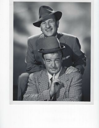 Vintage Black And White Abbott And Costello Photos