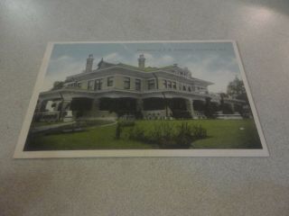 Vintage Residence Of J.  A.  Buchanan,  Texarkana,  Ark.  Postcard