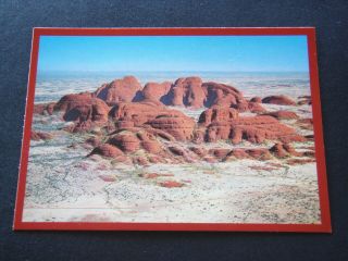 Aerial View Of The Olgas Group From The South Postcard