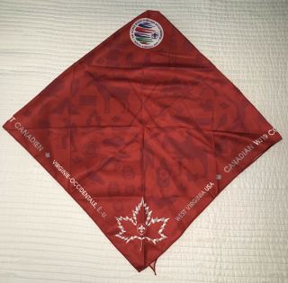 24th World Scout Jamboree 2019 Canada Contingent Neckerchief Canadian
