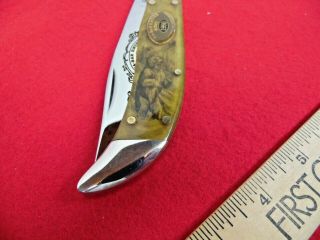 KABAR 1990 picture grizzly clasp CLUB ISSUE VERY MUCH SOUGHT AFTER N 5