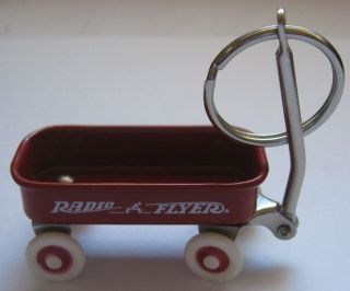 Radio Flyer Keychain Little Red Wagon Key Ring