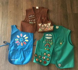 Girl Scout Daisy Brownie Vest