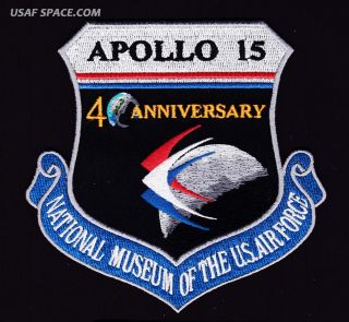 Apollo 15 40th Anniversary Commemorative - Tim Gagnon - Nasa Space Patch