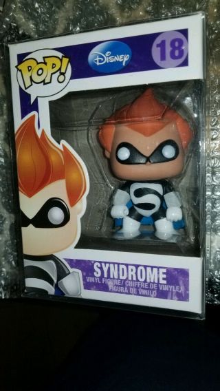 Funko Pop Disney Store Incredibles Series 2 Syndrome 18 Vaulted Retired Rare