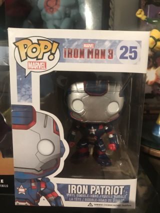 Funko Pop Marvel Iron Patriot Iron Man 3