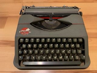 1955 Empire Aristocrat Portable Typewriter (hermes Baby Clone) With Video Demo