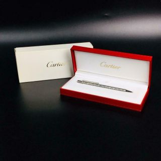 Cartier Ballpoint pen Body color:Silver Overall Logo patterned Stationery 2
