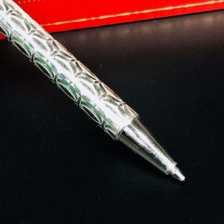 Cartier Ballpoint pen Body color:Silver Overall Logo patterned Stationery 3