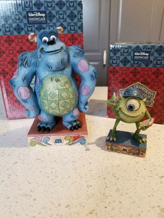 Jim Shore Disney Monsters Inc Mike And Sulley