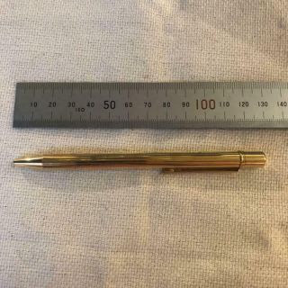 CARTIER Ballpoint pen Gold Total length 13cm / There is ink remaining 2