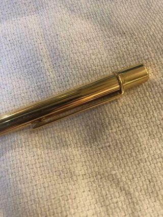 CARTIER Ballpoint pen Gold Total length 13cm / There is ink remaining 5