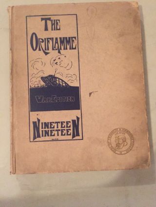 The Oriflamme 1919 - Franklin And Marshall College Yearbook