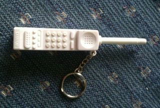 Vintage Cellular One Key Chain And Pen