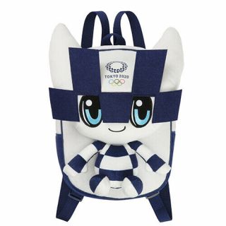Tokyo 2020 Olympic Mascot Miraitowa & Someity Plush Toy Rucksack set Japan 4