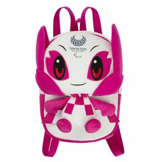 Tokyo 2020 Olympic Mascot Miraitowa & Someity Plush Toy Rucksack set Japan 5