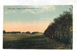Golf Links,  Country Club,  Montgomery Al