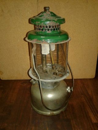 Vintage Coleman Quick Lite Slant Lantern 8 - 1928 Great