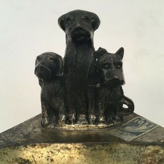 1933 Worlds Fair Ashtray Three Dogs
