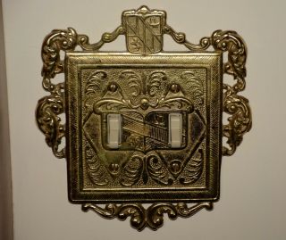 Virginia Metalcrafters Double Switch Plate