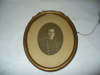 Vintage Military Photo Portrait Early 1900s Us Navy Officer