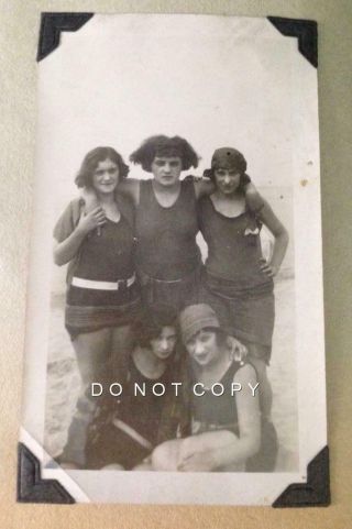 400,  Photos Album 1900 - 1948 Affectionate Women Men,  Swimsuits,  Beach,  Family