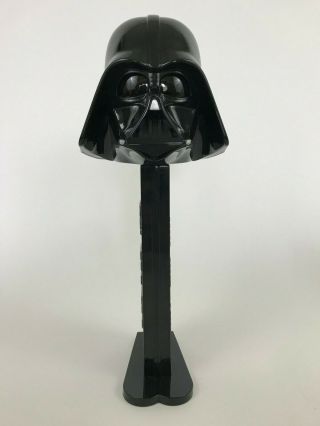 Darth Vader Black Large Giant 12 " Pez Dispenser With Sound & Batteries